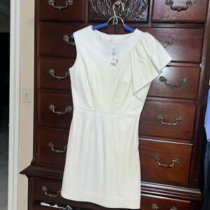 NWT MILLY dress leather